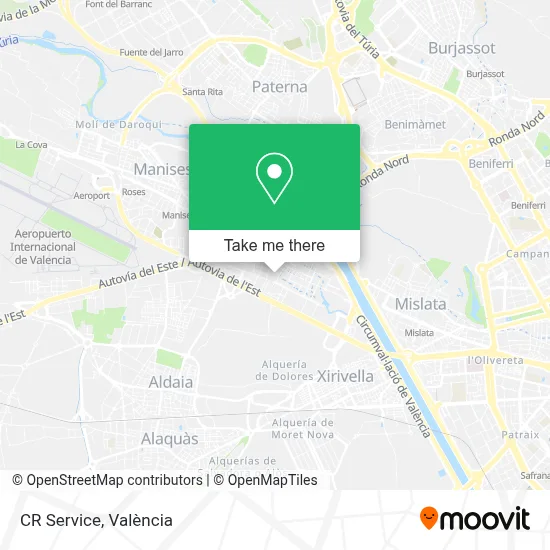 Cr Service map