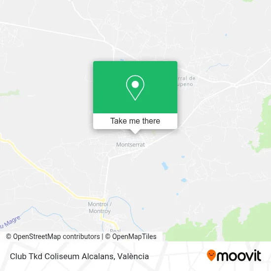 Club Tkd Coliseum Alcalans map