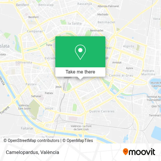 Camelopardus map