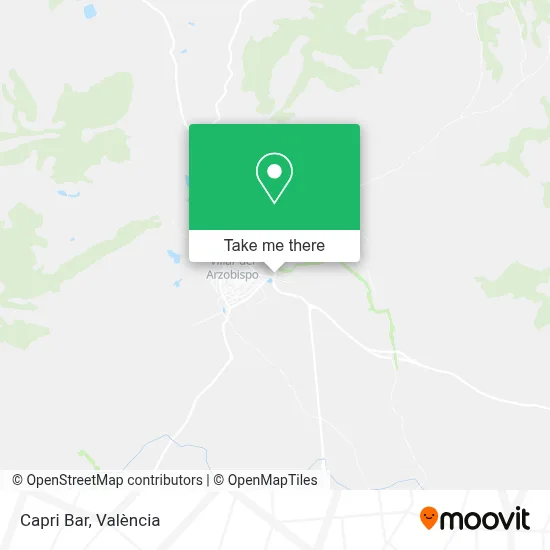 Bar Capri map