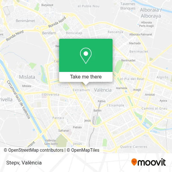 Stepv map