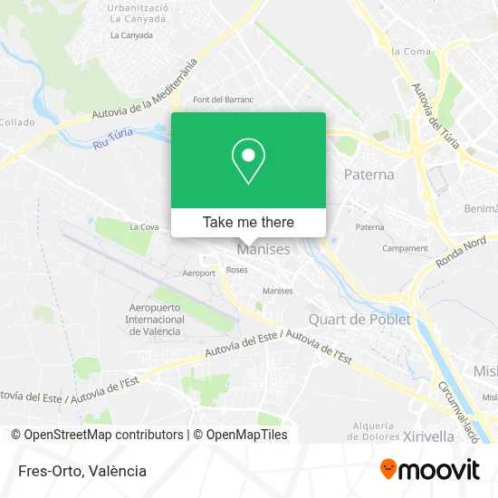 Fres-Orto map