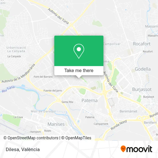 Dilesa map