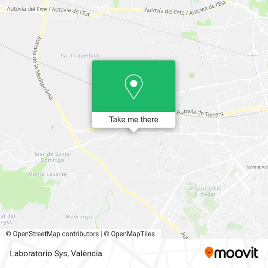 Laboratorio Sys map
