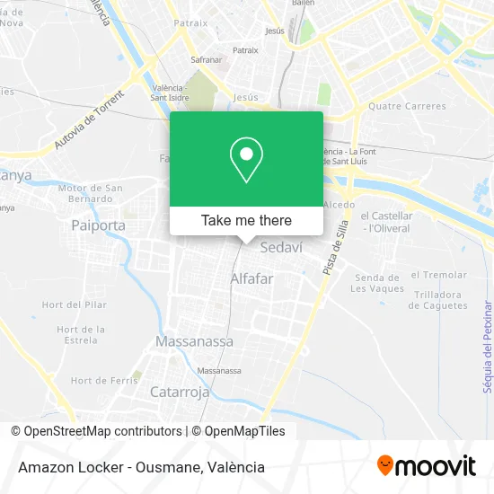 Amazon Locker - Ousmane map