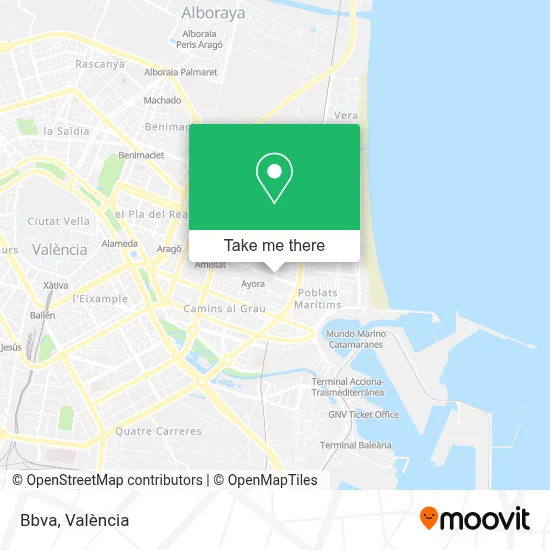 Bbva map