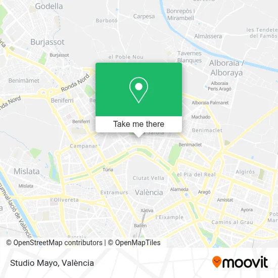Studio Mayo map