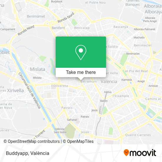 Buddyapp map