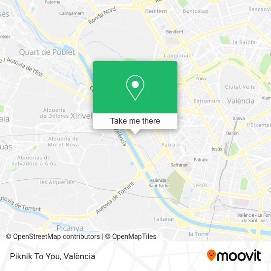 Piknik To You map