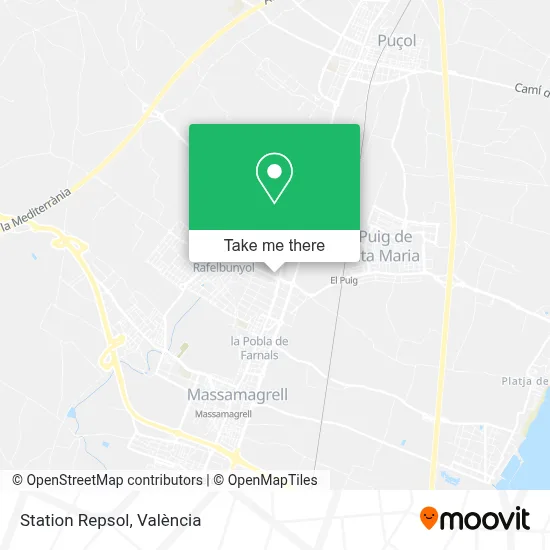 Station Repsol map