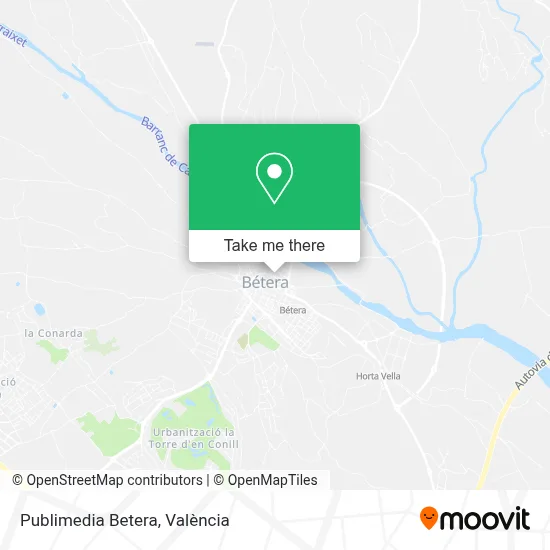 Publimedia Betera map
