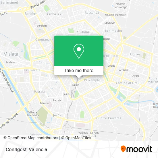 Con4gest map