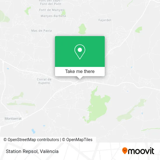 Station Repsol map