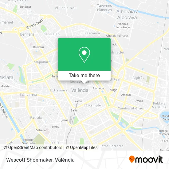 Wescott Shoemaker map