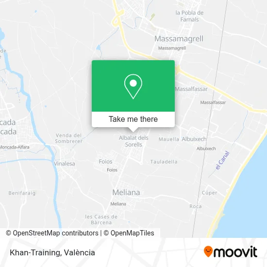 Khan-Training map