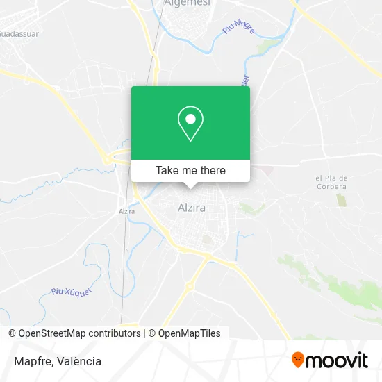 Mapfre map