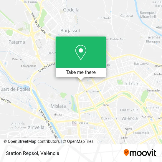 Station Repsol map