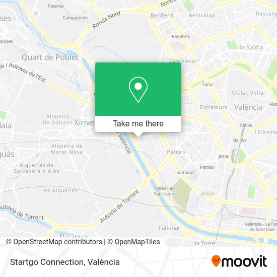 Startgo Connection map