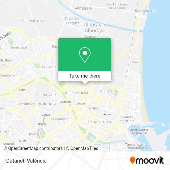 Datanet map