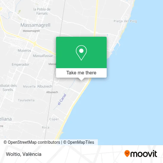 Woltio map