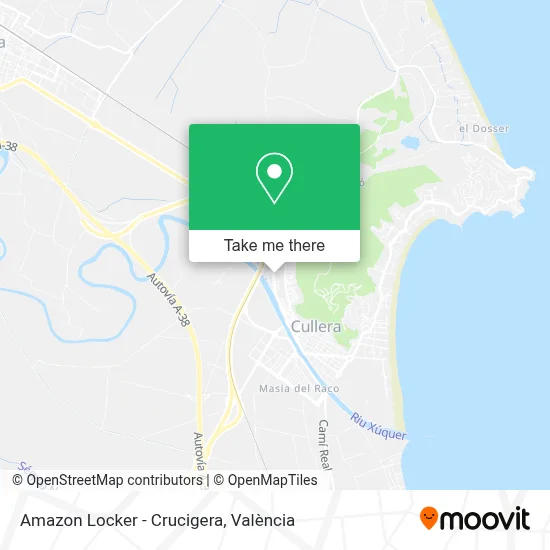 Amazon Locker - Crucigera map