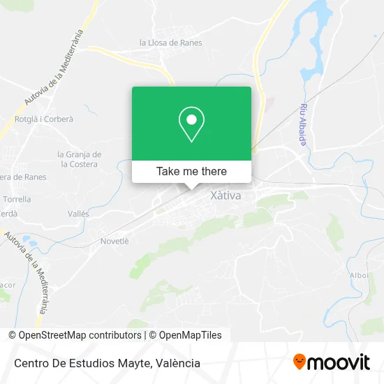 Centro De Estudios Mayte map