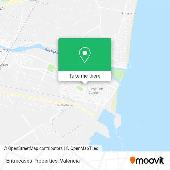 Entrecases Properties map