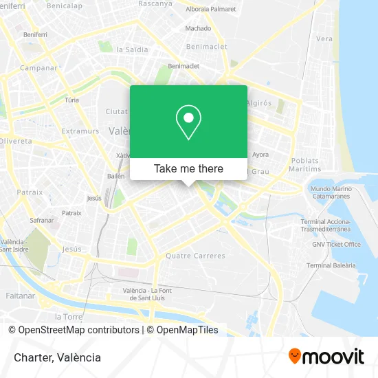 Charter map