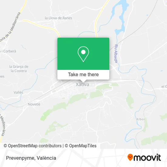 Prevenpyme map
