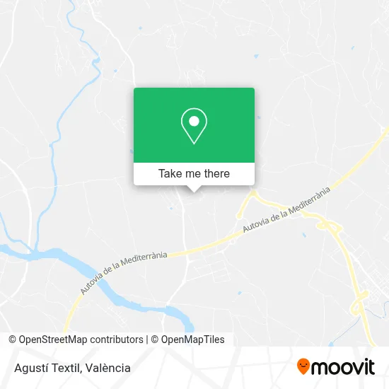 Agustí Textil map