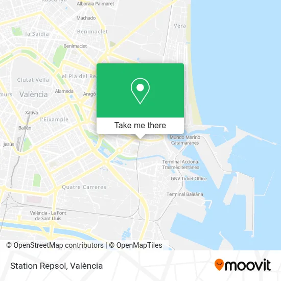Station Repsol map