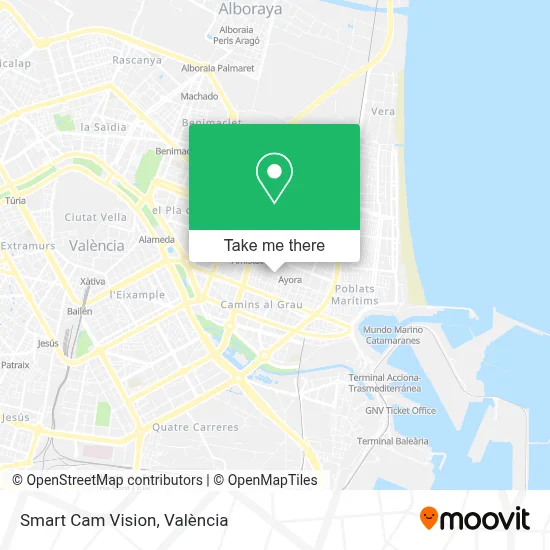 Smart Cam Vision map