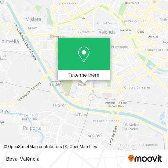 Bbva map