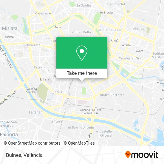 Bulnes map
