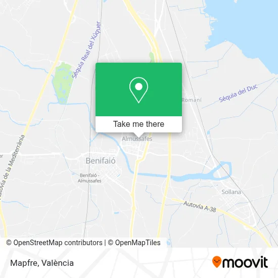 Mapfre map