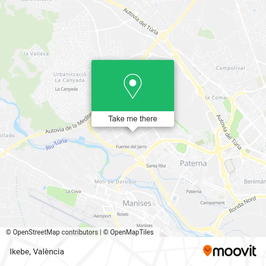 Ikebe map