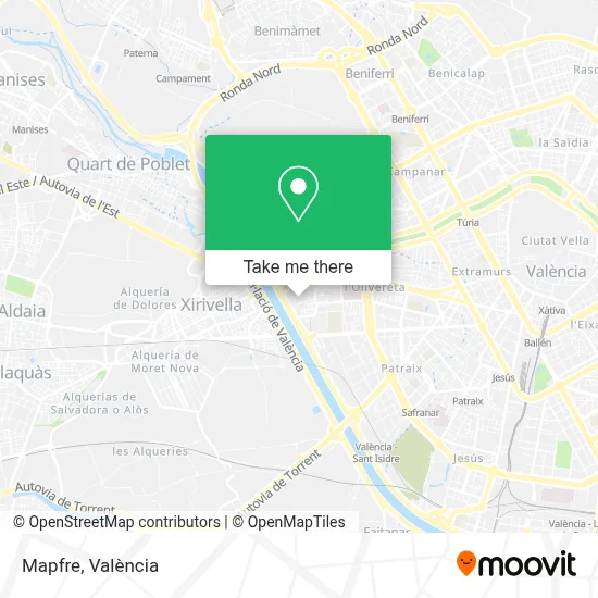 Mapfre map