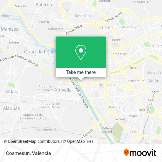 Cosmesun map