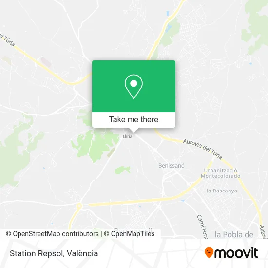 Station Repsol map