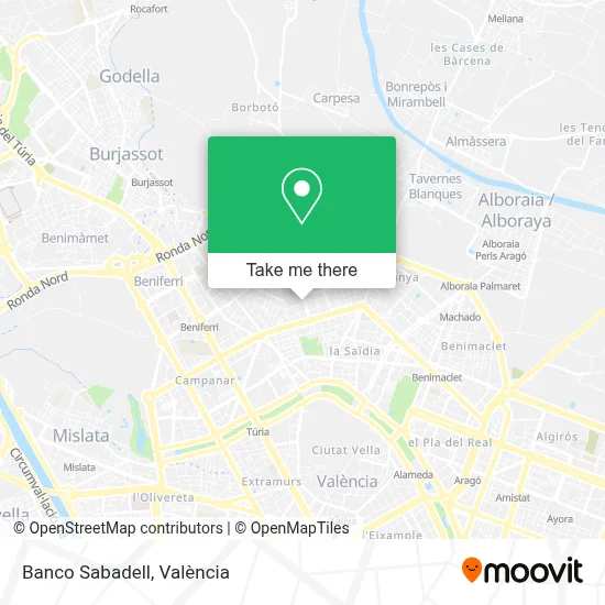 Banco Sabadell map