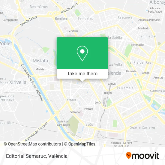 Editorial Samaruc map