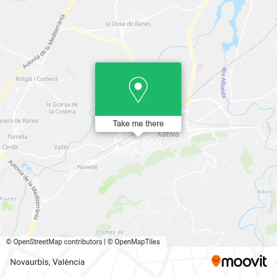 Novaurbis map