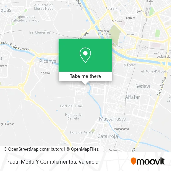 Paqui Moda Y Complementos map