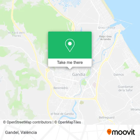 Gandel map