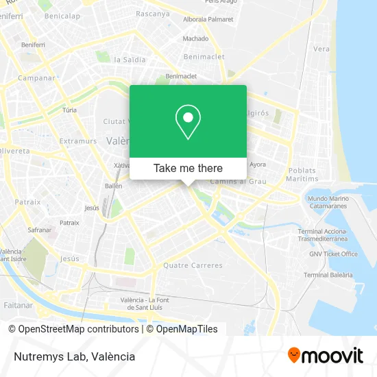 Nutremys Lab map