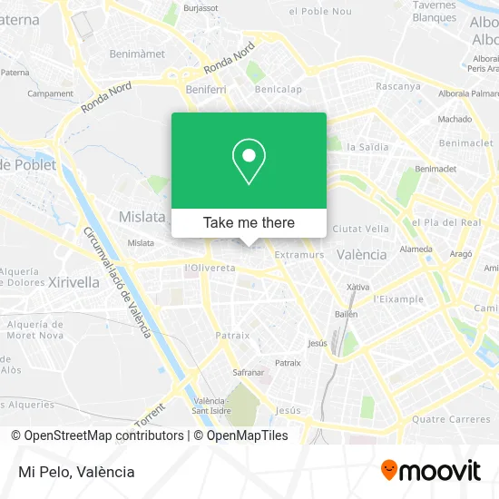 Mi Pelo map