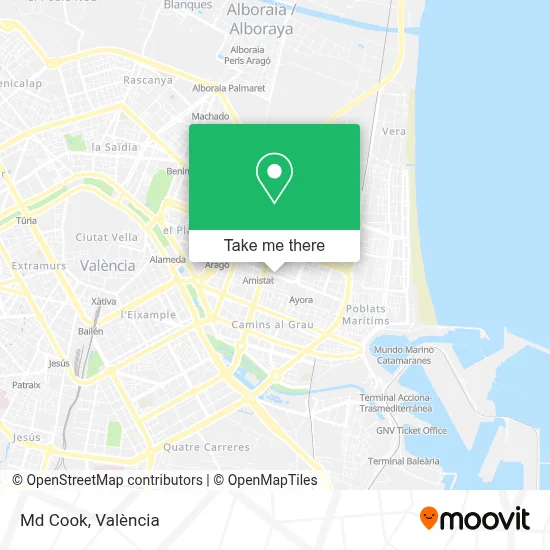 Md Cook map
