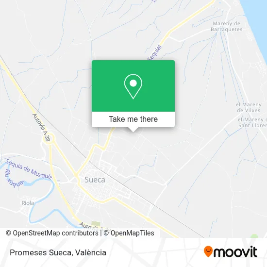 Promeses Sueca map