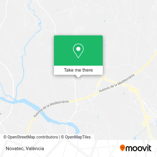 Novatec map