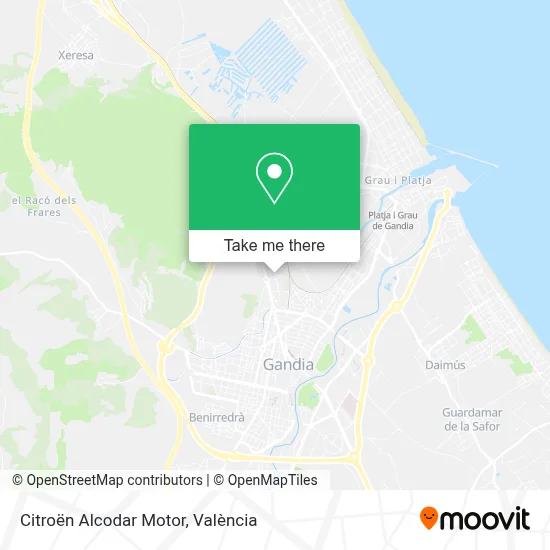 Citroën Alcodar Motor map